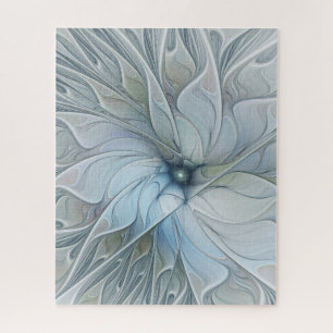 Elegante schoonheid moderne abstracte fractale kun legpuzzel