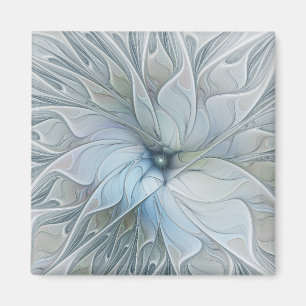 Elegante schoonheid moderne abstracte fractale kun magneet