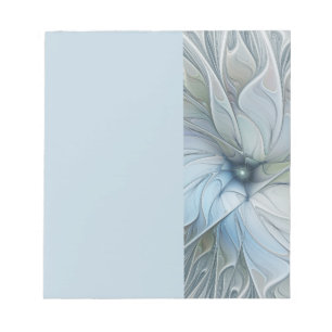 Elegante schoonheid moderne abstracte fractale kun notitieblok