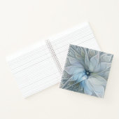 Elegante schoonheid moderne abstracte fractale kun notitieboek (Binnen)