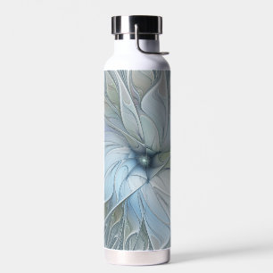 Elegante schoonheid moderne abstracte fractale kun waterfles