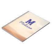 Elegante schriftnaam notitieboek (Linkerzijde)