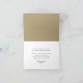 Elegante Schrijfletters Script Afstuderen 3 Multi Bedankkaart (Binnen)