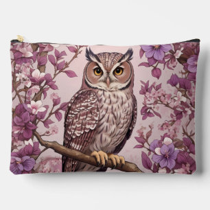 Elegante Scopsuil Paarse Bloemen Etui