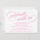 ELEGANTE SCRIPT KLASSE VAN 2025 FOTO AFSTUDEREN KAART (Achterkant)