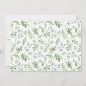 Elegante Script Wijziging van de plannen Uitstel v Aankondiging (Achterkant)