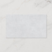 Elegante scriptboeken voor Baby Enclosure Kaart (Achterkant)