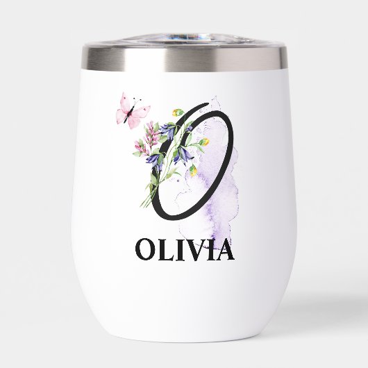 Elegante scriptletter of monogram gepersonaliseerd (Voorkant)