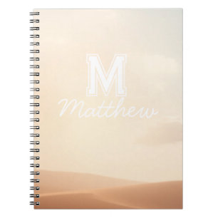 Elegante scriptnaam notebook notitieboek