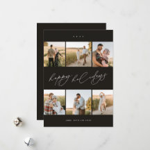 Elegante scripttypografie Modern 6 Photo Collage