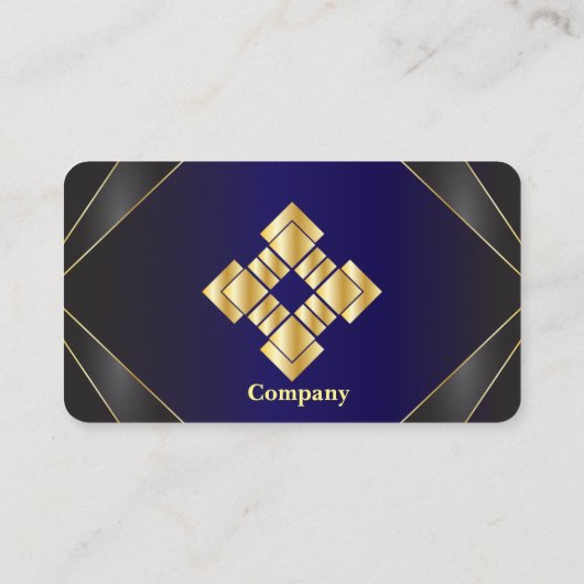 Élégante série carte de visite encadrée 25 (Dos)