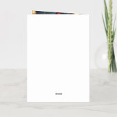 Élégante série de cartes de Noël (Verso)