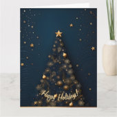 Élégante série de cartes de Noël (Devant)