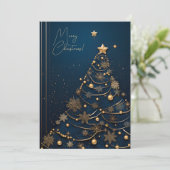 Élégante série de cartes de Noël (Debout devant)