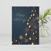 Élégante série de cartes de Noël (Debout devant)