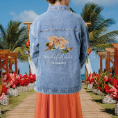 Élégante servante d'honneur de colibri Mariage