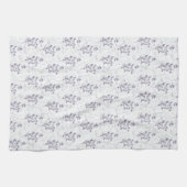 Élégante serviette de cuisine fleurie de printemps (Horizontal)