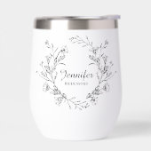 élégante simple botanique livresque personnalisée (Gauche)