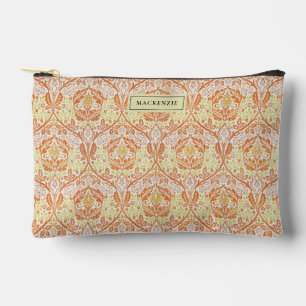 Elegante Sinaasappels Bloempatroon Accessoire Zakj Etui