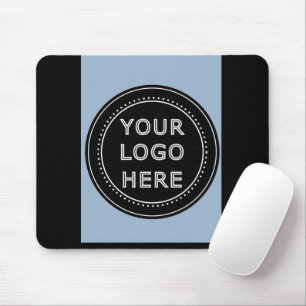 Elegante & Slanke Zwarte QR Code Muismat