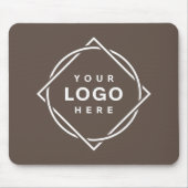 Elegante & Slanke Zwarte QR-code Muismat (Voorkant)