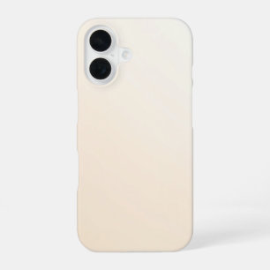 Elegante Soft Gold Gradient iPhone 16 Hoesje – Lux