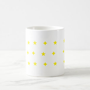 Elégante Star & Sparkle Motif Mug