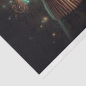 Elegante  Steampunk Lion Decoupage Tissuepapier (Detail)