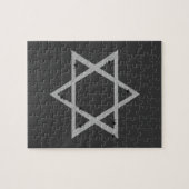 elegante ster van david legpuzzel (Horizontaal)
