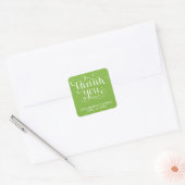 ÉLÉGANTE STICKERS DE MERCI SCRIPT ÉCRIT À LA MAIN (Enveloppe)