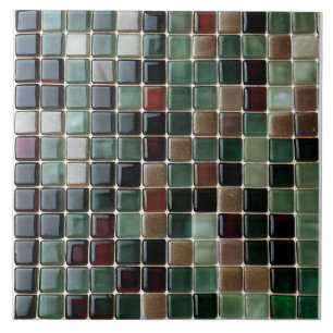 Elegante stijlvolle Smaragdgroene & Gouden Agate m Tegeltje