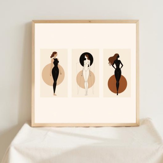 Elegante Stilte Poster