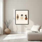 Elegante Stilte Poster