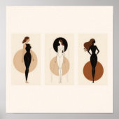 Elegante Stilte Poster (Voorkant)