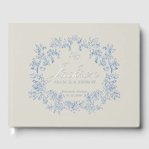 Elegante Stofblauwe Toile Bloemrijke Victoriaanse 
