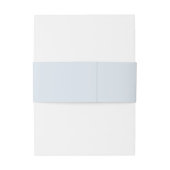 Elegante stoffige blauwe hand getekende boog bruil uitnodigingen wikkel (Achterkant Voorbeeld)