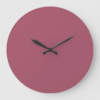 Elegante stoffige roze kussensloop grote klok