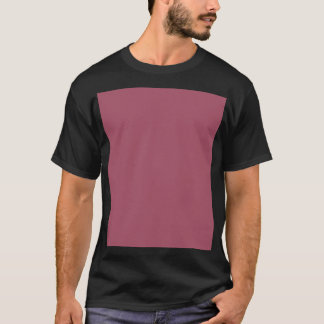 Elegante stoffige roze kussensloop t-shirt