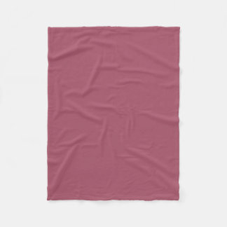 Elegante stoffige roze sierkussen fleece deken