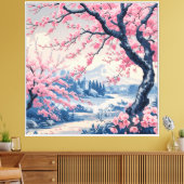 Elegante stretched canvas Print (Insitu (Woonkamer))
