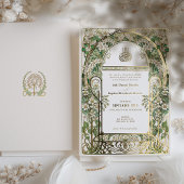 Elégante suite de Faire-part de mariage florales i