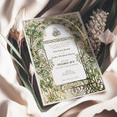 Elégante suite de Faire-part de mariage florales i