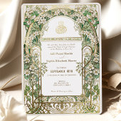 Elégante suite de Faire-part de mariage florales i