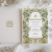 Elégante suite de Faire-part de mariage florales i