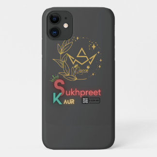 Elegante Sukhpreet Kaur Gepersonaliseerde iPhone C iPhone 11 Hoesje