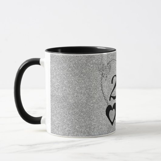 Élégante tasse d'anniversaire spéciale 21e (Gauche)