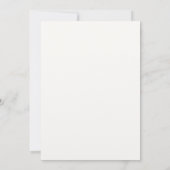 Elégante Tea Party Anniversaire Invitation (Dos)