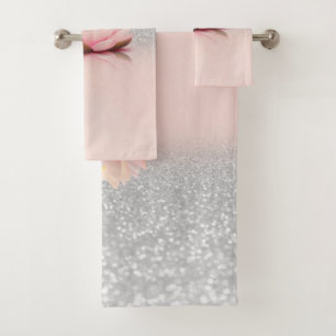 Élégante Tendance Féminine, Lotus Paillettes Argen