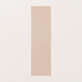 Elegante Terracotta Blush Waterverf Gepersonalisee Kaart (Binnenkant ongevouwen)