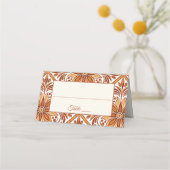 Elegante Terracotta Mexicaanse Talavera bruiloft (Voorkant)